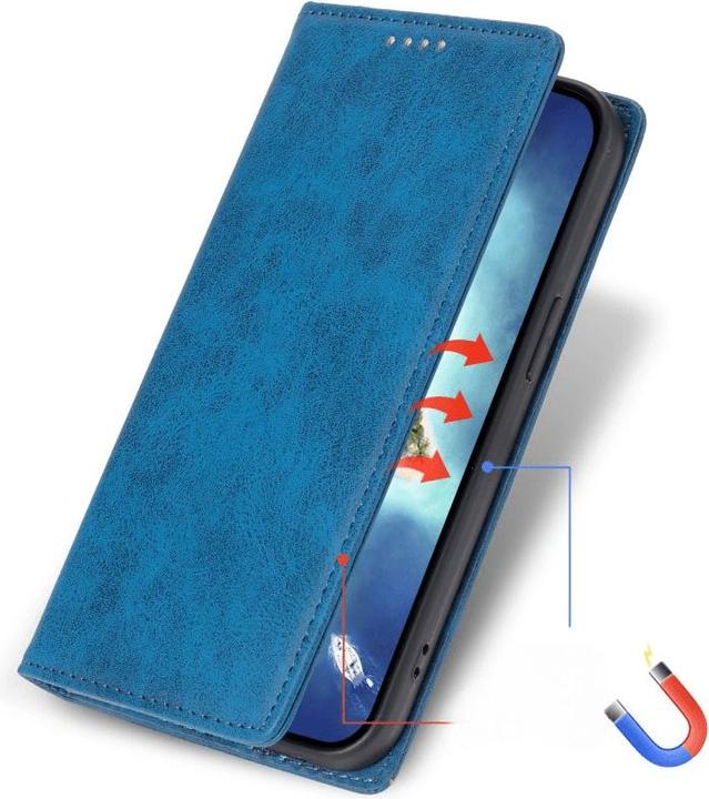 Actual product image Cover-Discount Google Pixel 7a - Cover with RFID blocker blue (Google Pixel 7a)