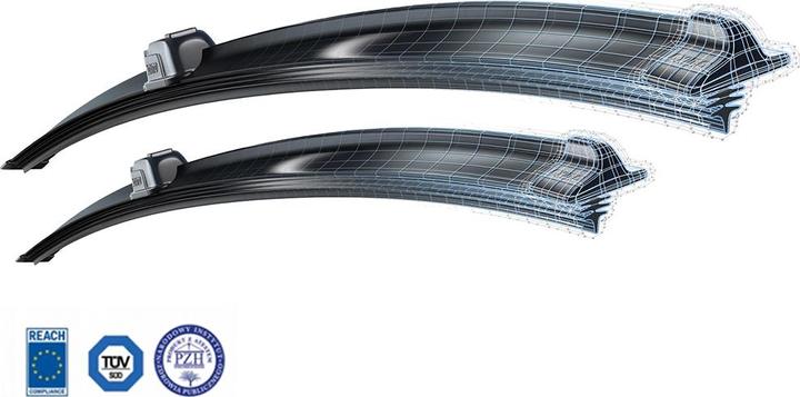 Image du produit Oximo Kit d'essuie-glace avant pour Chevrolet Spark Limousine 2013 à 2015