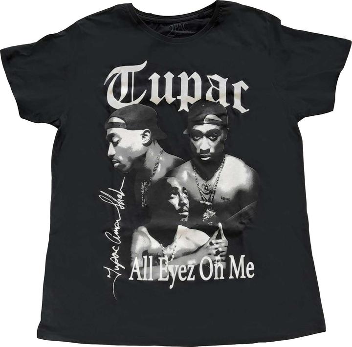 Tupac All Eyez B&W (Girlie)