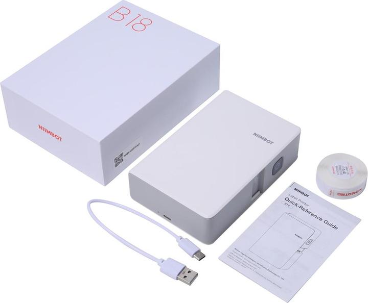 Actual product image Niimbot B18 (203 dpi)