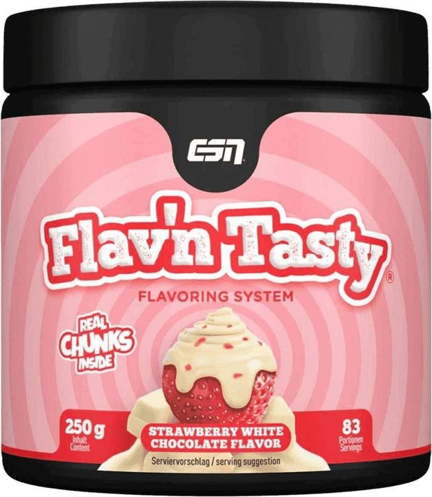 Immagine prodotto ESN Gustoso Flavn (Cioccolato bianco, Fragola, 1 pz., 250 g)