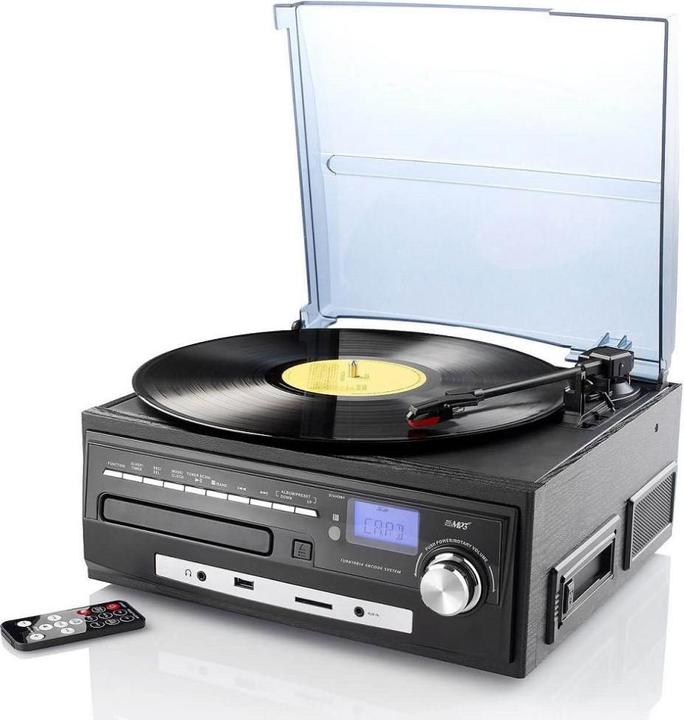Auvisio Kompakt-Stereoanlage mit MP3-Encoder (Manuell)