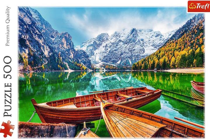 Actual product image Trefl Puzzle 500,Pragser Wildsee,Ital.37486 (500 pieces)