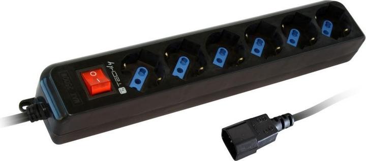 Actual product image Techly 300415 UPS power strip wit (6 x, CEE 7/3, 1.50 m)