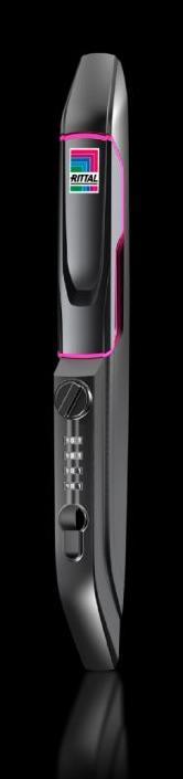 Actual product image Rittal Rack door handle with combination lock
