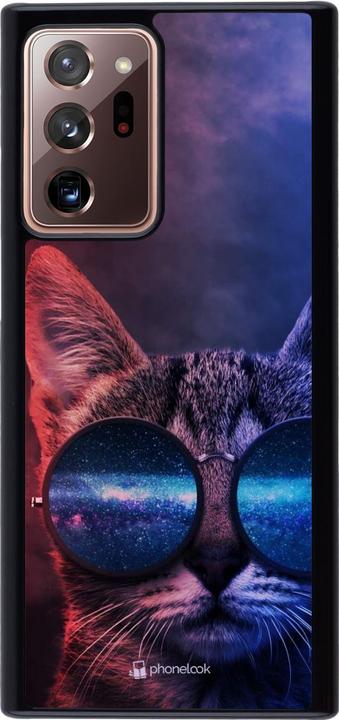 Produktbild PhoneLook Hülle Red Blue Cat Glasses (Samsung Galaxy Note 20 Ultra)