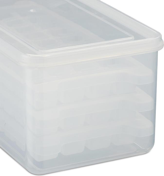 Actual product image Relaxdays 6pcs. ice cube mould set