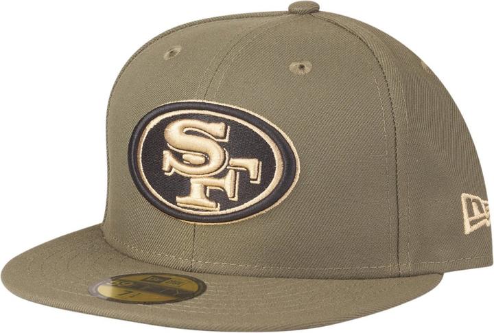 Produktbild New Era 59Fifty Fitted Cap San Francisco 49ers oliv - 7 5/8 (7 5/8)
