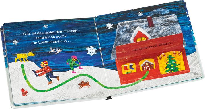 Produktbild Die kleine Raupe Nimmersatt - Wer versteckt sich im Schnee (Deutsch, Eric Carle, 2023)