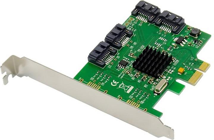 Actual product image Dawicontrol PCI Card PCI-e DC-614e RAID 4Channel SATA6G Bliste