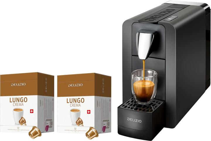 Produktbild Delizio Compact One II inkl. 2 × 48 Lungo Crema Kapseln