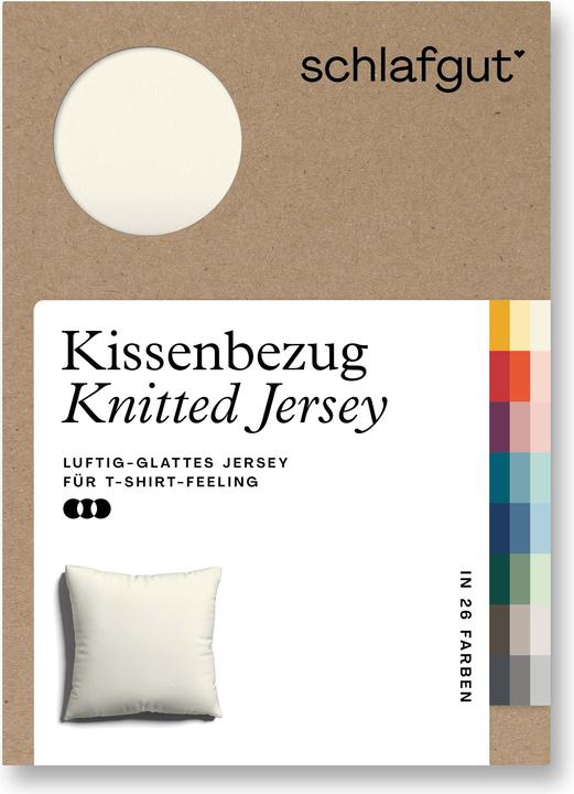 Image du produit schlafgut Knitted Jersey (Housse de couette, 80 x 80 cm)