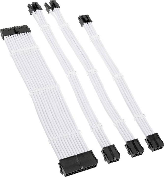 Actual product image Kolink Core Standard Braided Cable Extension Kit - Brilliant White