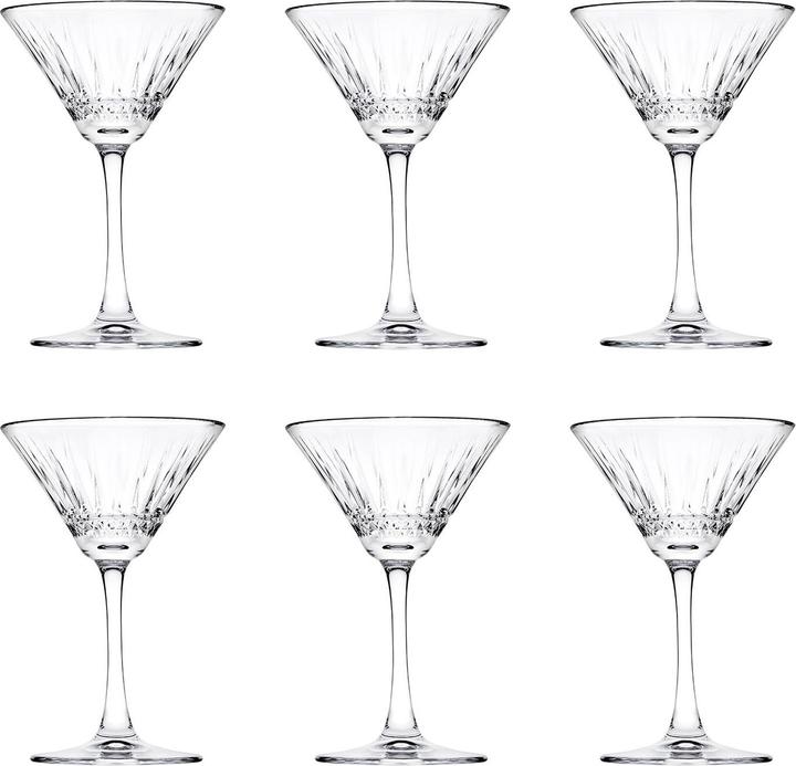 Produktbild Pasabahce Elysia Cocktailkelch ml - er SET (2.20 dl, 6 x, Martini Gläser)