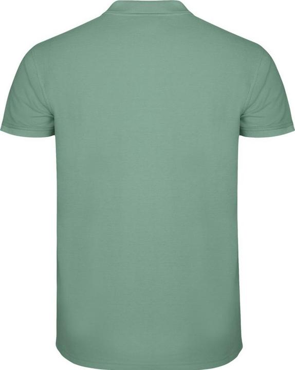 Actual product image Alpinia Mens Star Short-Sleeved Polo Shirt (S)