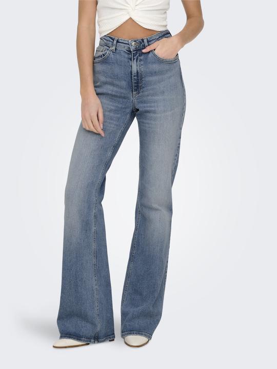 Immagine prodotto Only ONLJUICY Jeans svasati a vita alta Jeans dalla vestibilità svasata (W32/L34)