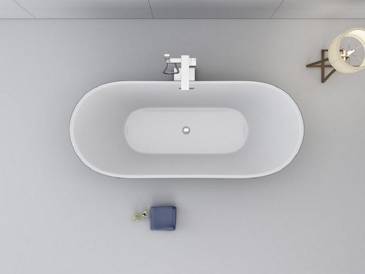 Actual product image Jet-Line LAUSANNE II bathtub grey (170 cm, 80 cm)