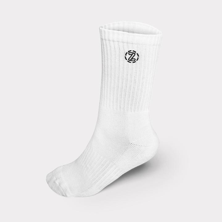 Immagine prodotto Sneakzmarket Calzini bianchi (Confezione singola, 38 - 42)