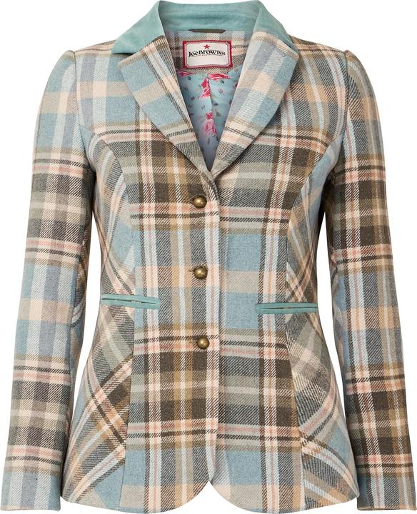 Produktbild Joe Browns Contrast Collar Check Jacket (40)