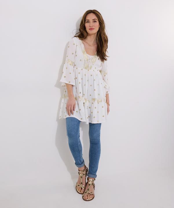 Produktbild Joe Browns Sequin Embroidered Long Sleeve Tunic Dress (10)