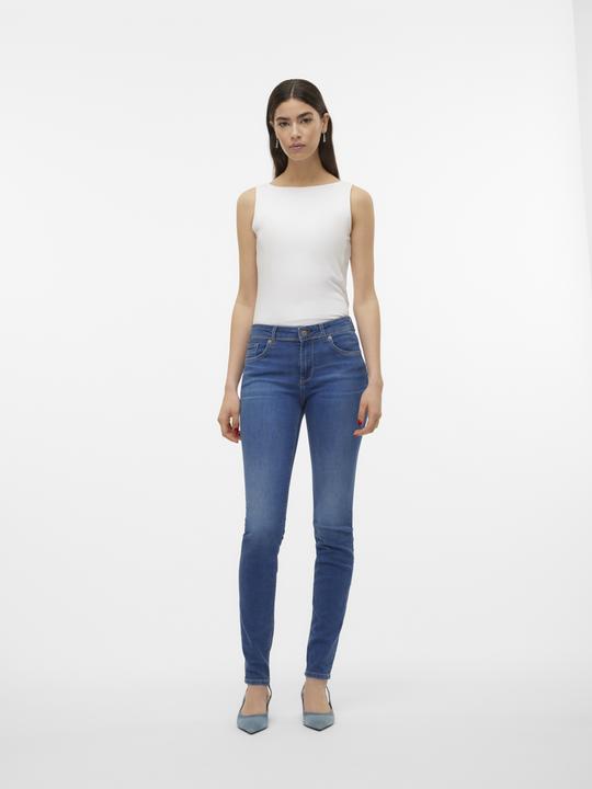 Produktbild Vero Moda VMLUX Mid Rise Jeans Slim Fit Jeans (34)