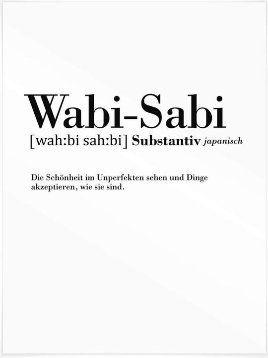 Produktbild Trenddeko Grammatik Wabi Sabi (50 x 60 cm)