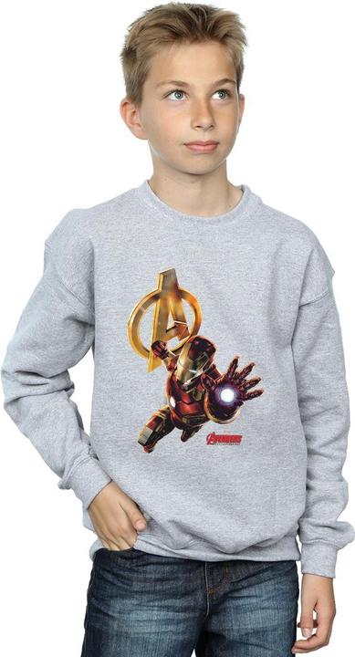 Produktbild Iron Man Pose Sweatshirt Jungen (152, 158)