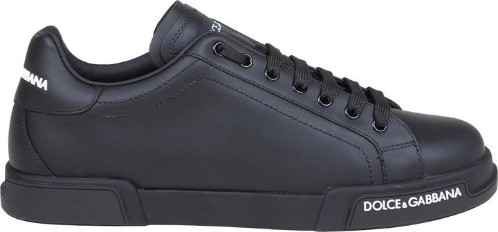 Produktbild Dolce & Gabbana portofino sneakers in black nappa (40)