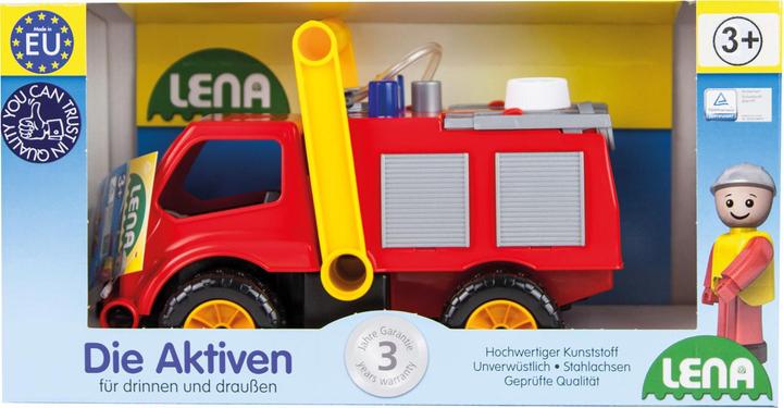 Lena Fire truck, Truck, Fire truck, Indoor/outdoor, 3 yr(s), Plastic, Black, Grey, Red, Yellow