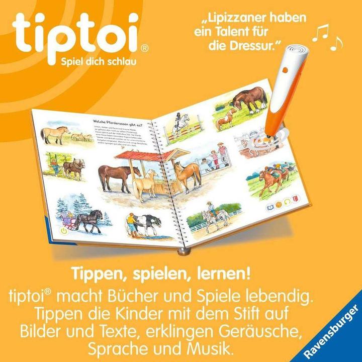 Actual product image tiptoi Pferde und Ponys (German, Susanne Gernhäuser, Melanie Brockamp, 2022)