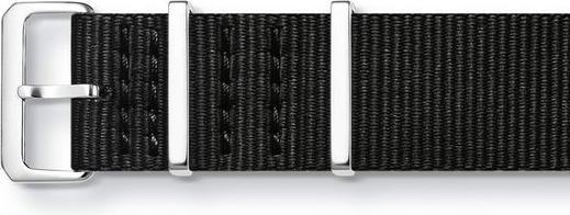 Actual product image Thomas Sabo Watch Strap Code TS Nato Black (20 mm, Textile (Natoband))