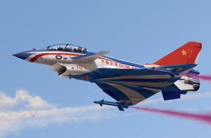 Produktbild Trumpeter Chinese J-10S fighter