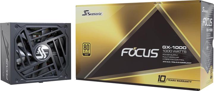 Produktbild Seasonic Focus GX-1000 V4 1000W ATX3.0 black (1000 W)