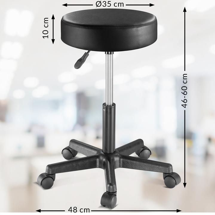 Image du produit Casaria Tabouret roulant