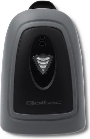 Actual product image Qoltec 50863 Wired QR & BARCODE Scanner | USB (2D barcodes)