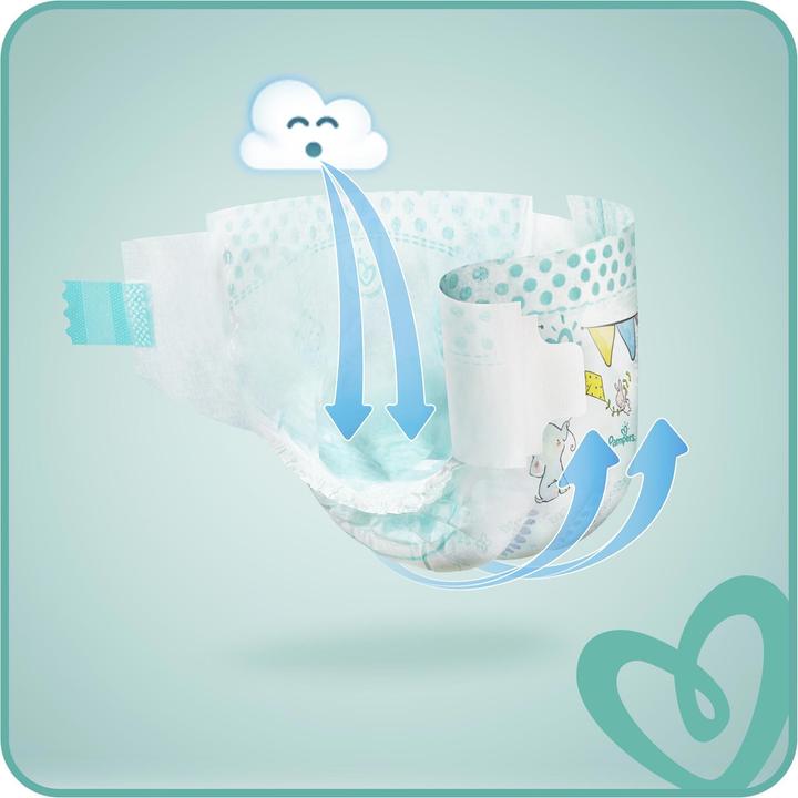Immagine prodotto Pampers Active Baby (Dimensione 2, Pacco trasportabile, 96 Pezzo/i)