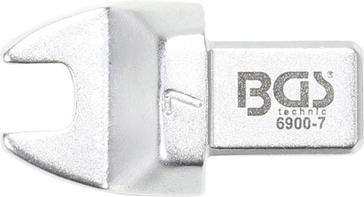 BGS Open-End Push Fit Spanner 7 mm Square Size 9 x 12 mm (7 mm)