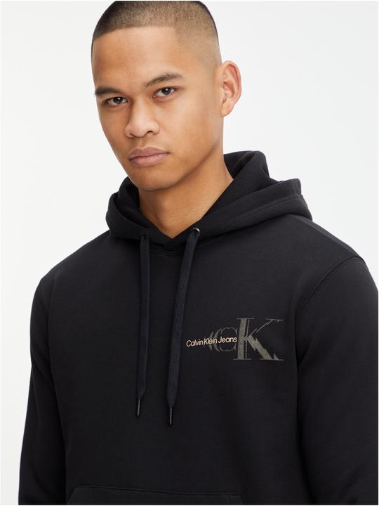 Produktbild Calvin Klein Jeans Glitched Monologo Back Hoodie - 90641 (XL)