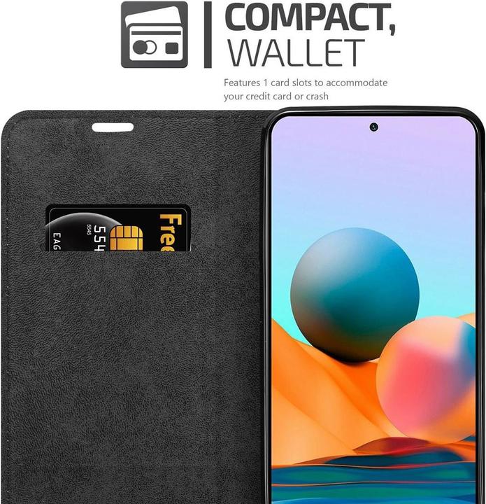 Actual product image Cadorabo Book Invis. Magnet sleeve (Xiaomi Redmi Note 10S, Xiaomi Mi Note 10)