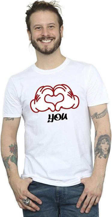 Produktbild Disney Mickey Mouse Love You Hands TShirt (XL)