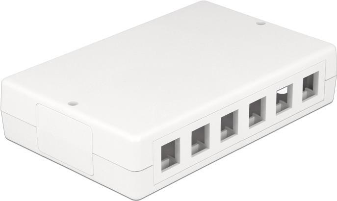 Delock Alloggiamento vuoto Keystone 12 porte (Case)