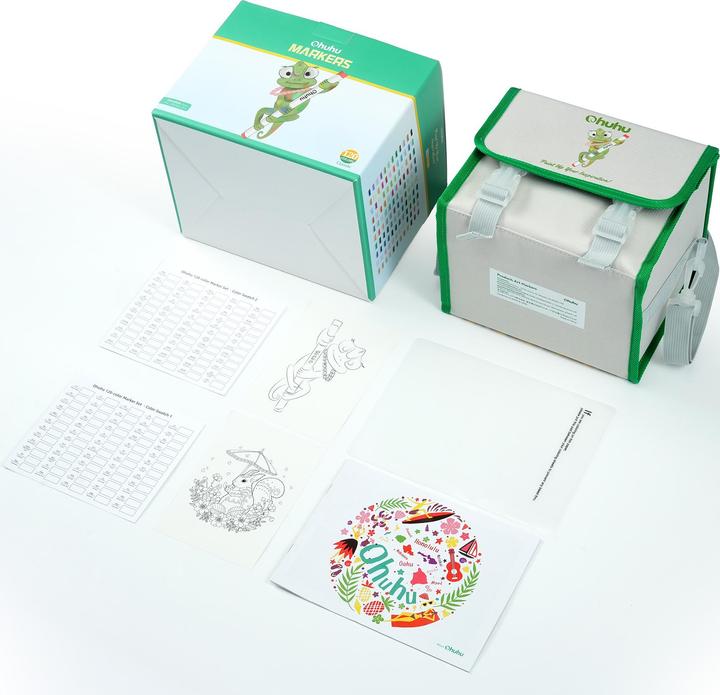 Actual product image Ohuhu Art marker (Multicoloured, 120 x)