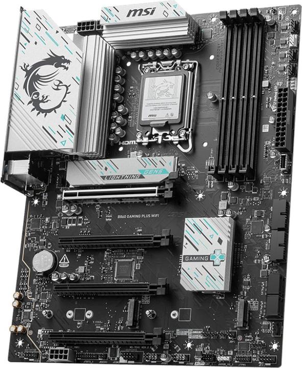 Immagine prodotto MSI B860 GAMING PLUS WIFI (LGA 1851, Intel B860, ATX)