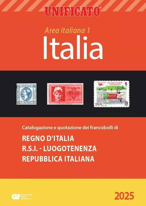 Safe UNIFICATO Stamps Catalogue ITALIAN TERRITORY LETTERS 1 2025