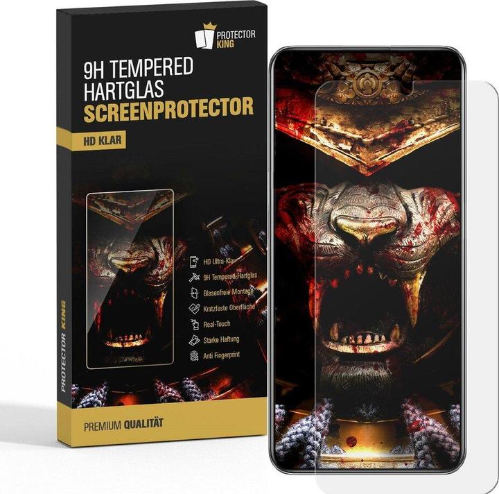 Produktbild Protectorking 6x 3D A++ echtes Tempered 9H Panzerhartglas KLAR (6 Stück, Samsung Galaxy A12)