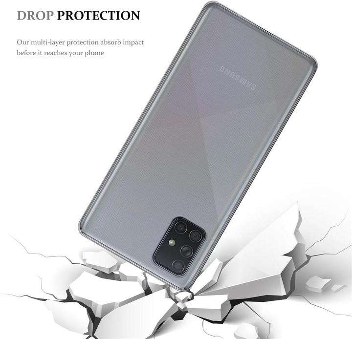 Image du produit Cadorabo TPU Ultra Slim AIR Coque (Samsung Galaxy A72, Samsung Galaxy A72 5G)
