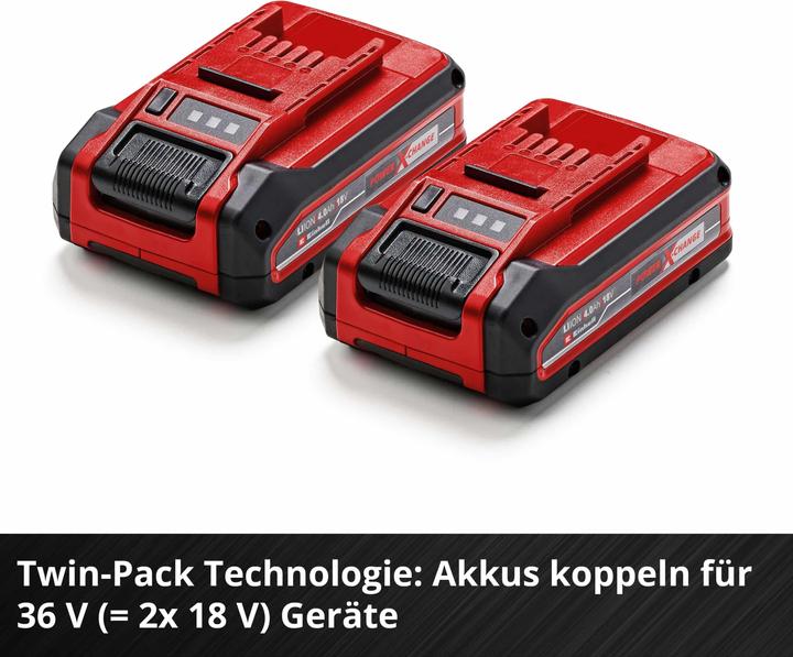 Actual product image Einhell PXC Plus Twinpack (18 V)