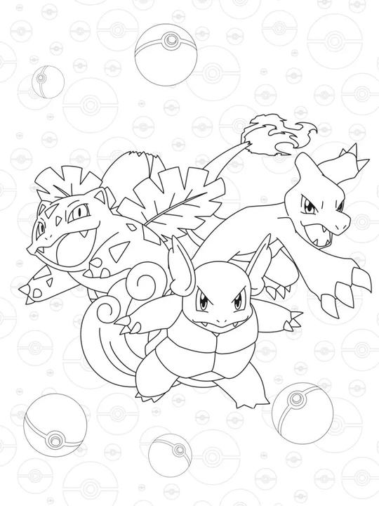 Produktbild Pokémon: Mein grosses Malbuch