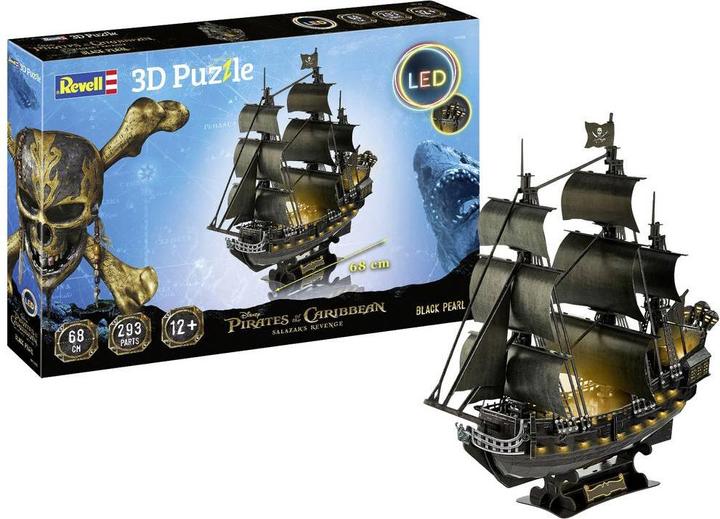 Image du produit Revell Puzzle 3D Black Pearl LED (293 pièces)