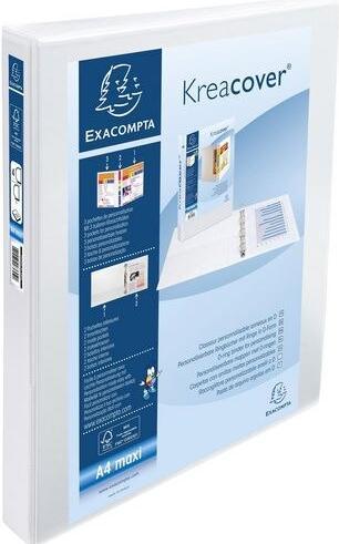 Immagine prodotto Exacompta 51842E, A4, Bianco, 3 cm, 4,9 cm, 275 mm, 320 mm (A4, 47 mm, 10 Pezzo/i)